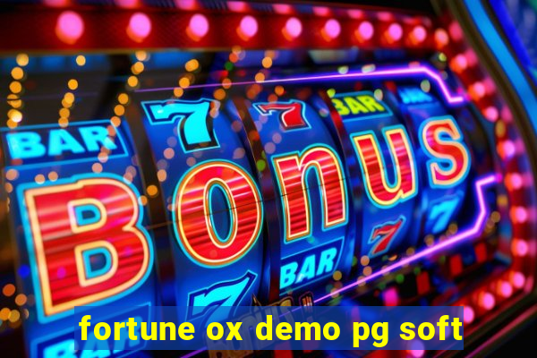 fortune ox demo pg soft